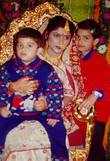 With Maneesha Bhabhi